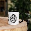 Afrocentric Coffee Mugs "African Mask 9" Custom Art Mug