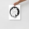 Romantic Artwork for Bedroom “When Gods Embrace” Romantic Art Print - Image 2