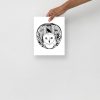 Creative Owl Artwork “Wise Owl" Owl Drawing, Art Print, Circle Art - Image 3