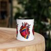 Pride Mugs "Pride Heart" Beautiful Gay Pride Coffee Mugs - Image 2