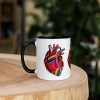 Pride Mugs "Pride Heart" Beautiful Gay Pride Coffee Mugs - Image 3