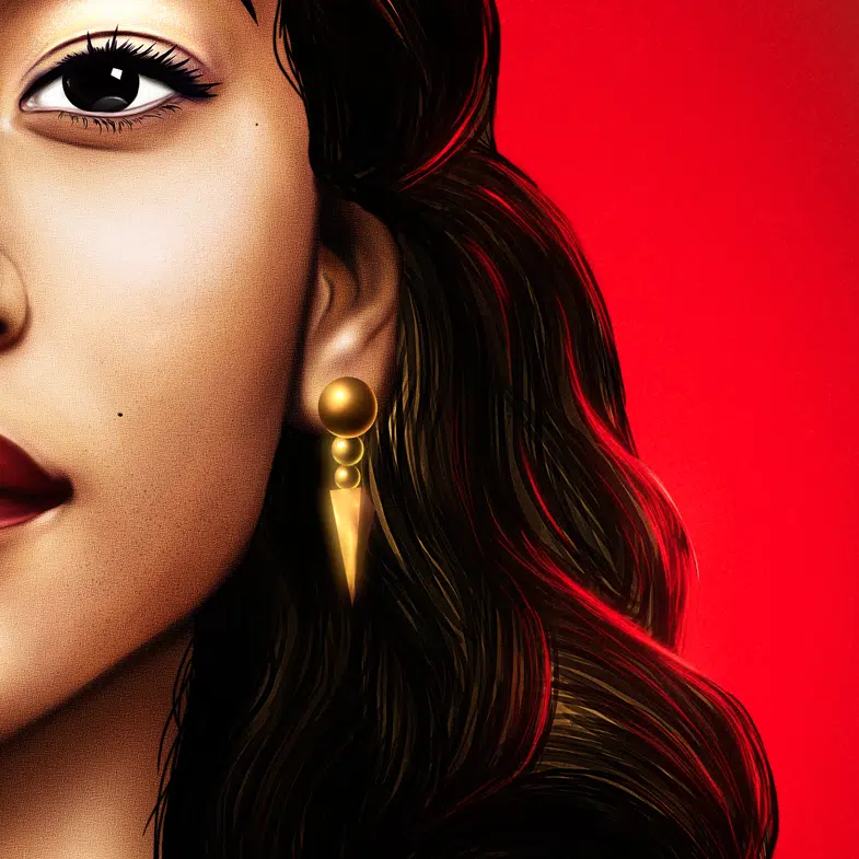 The Most Gorgeous Black Women Art Royalty-Inspired Portraits 12