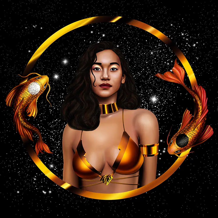The Most Gorgeous Black Women Art Royalty-Inspired Portraits Phase12