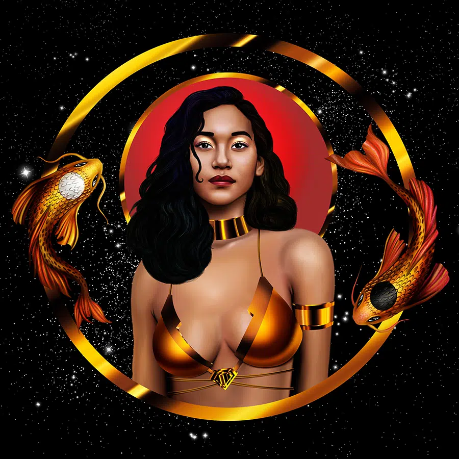 The Most Gorgeous Black Women Art Royalty-Inspired Portraits Phase15