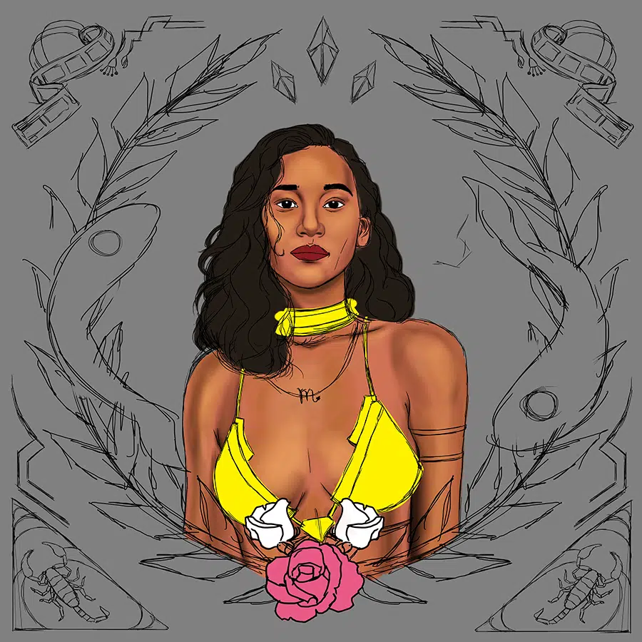 The Most Gorgeous Black Women Art Royalty-Inspired Portraits Phase3