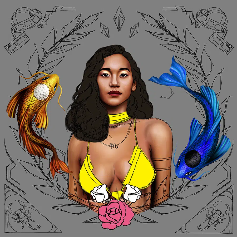 The Most Gorgeous Black Women Art Royalty-Inspired Portraits Phase7