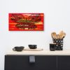 Butterfly Abstract Painting "Max the Butterfly" Butterfly Line Art Canvas