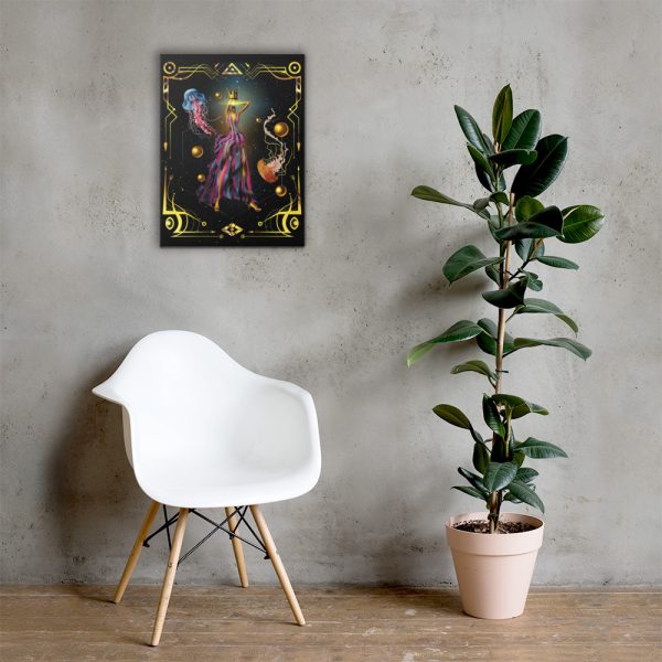 Fashion Goddess No.3 - Fashion Art Illustration | Fashion Canvas Art - Image 6