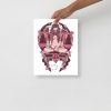 Pink Libra Art "Libra Beauty" Libra Drawing - Image 2