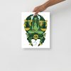 Forrest Green Libra Art "Libra Beauty" Libra Drawing - Image 2