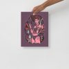 Mauve Rose Sagittarius Art “Sagittarius Goddess 1” Sagittarius Drawing - Image 2
