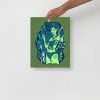 Green Sagittarius Art “Sagittarius Goddess 1” Sagittarius Drawing - Image 2