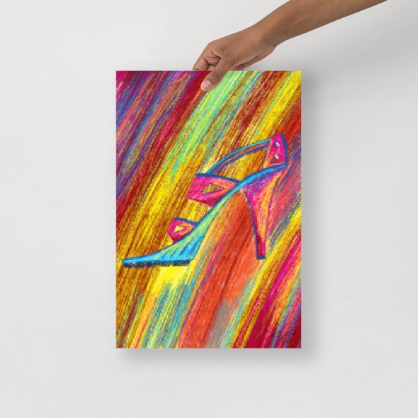 Heels Drawing “A High Heel” High Heel Art - Image 2