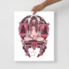 Pink Libra Art "Libra Beauty" Libra Drawing