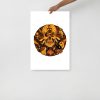 Orange Wall Art Print "Circle of Humanity" Orange Art - Image 3