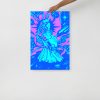 Blue Mom Art Drawing “Mother of Moon” Art for Mom - Image 3