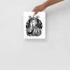 Arabian Women Art “Mashallah No. 2” Creative UAE Art | Wall art - Image 3