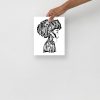 Afrocentric Art Print "Beautiful Mind" Afrocentric Wall Art - Image 4