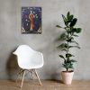 Fashion goddess wall art illustration blending traditional design with fantasy style for modern spaces