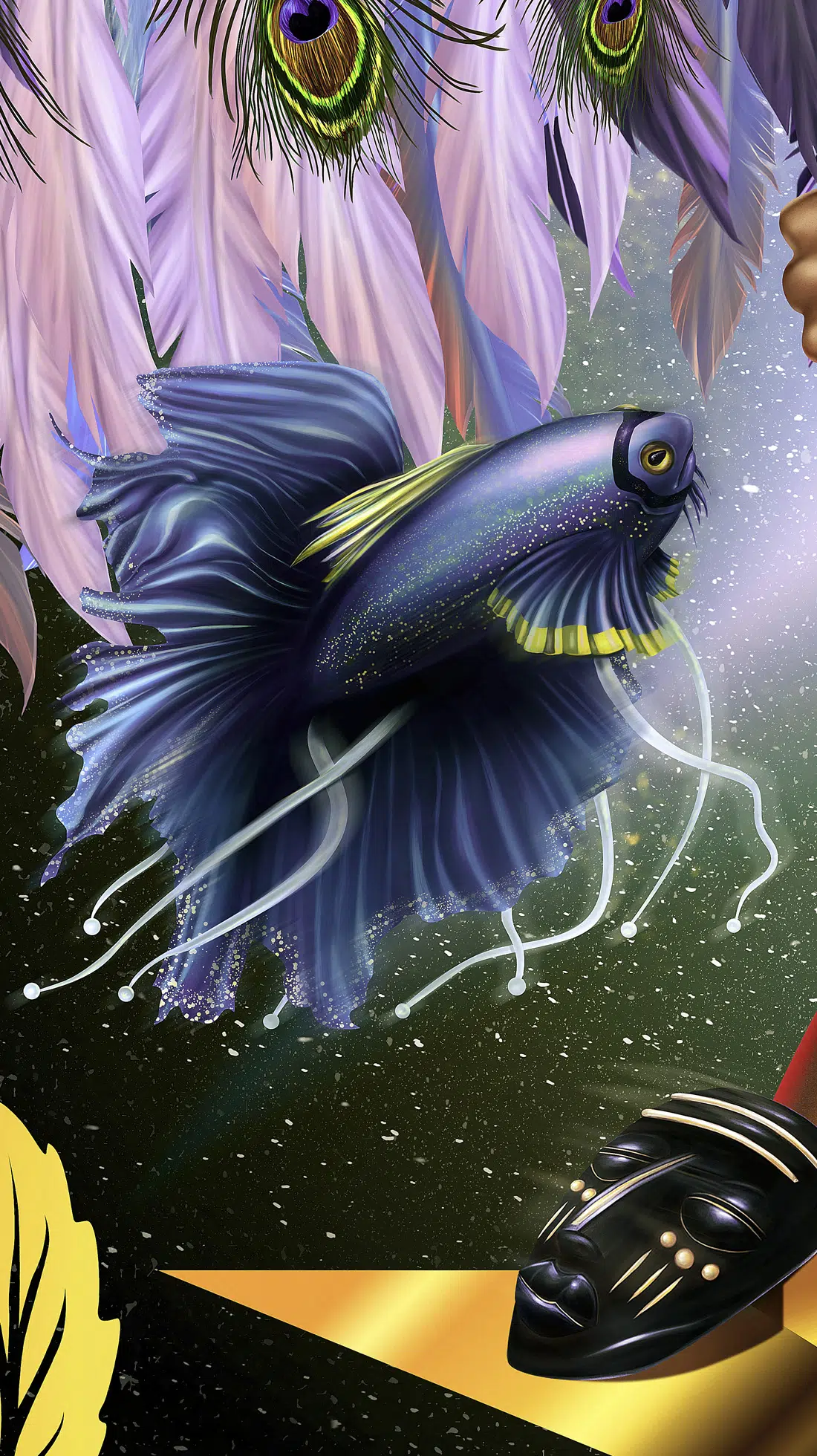 portrait artists fish