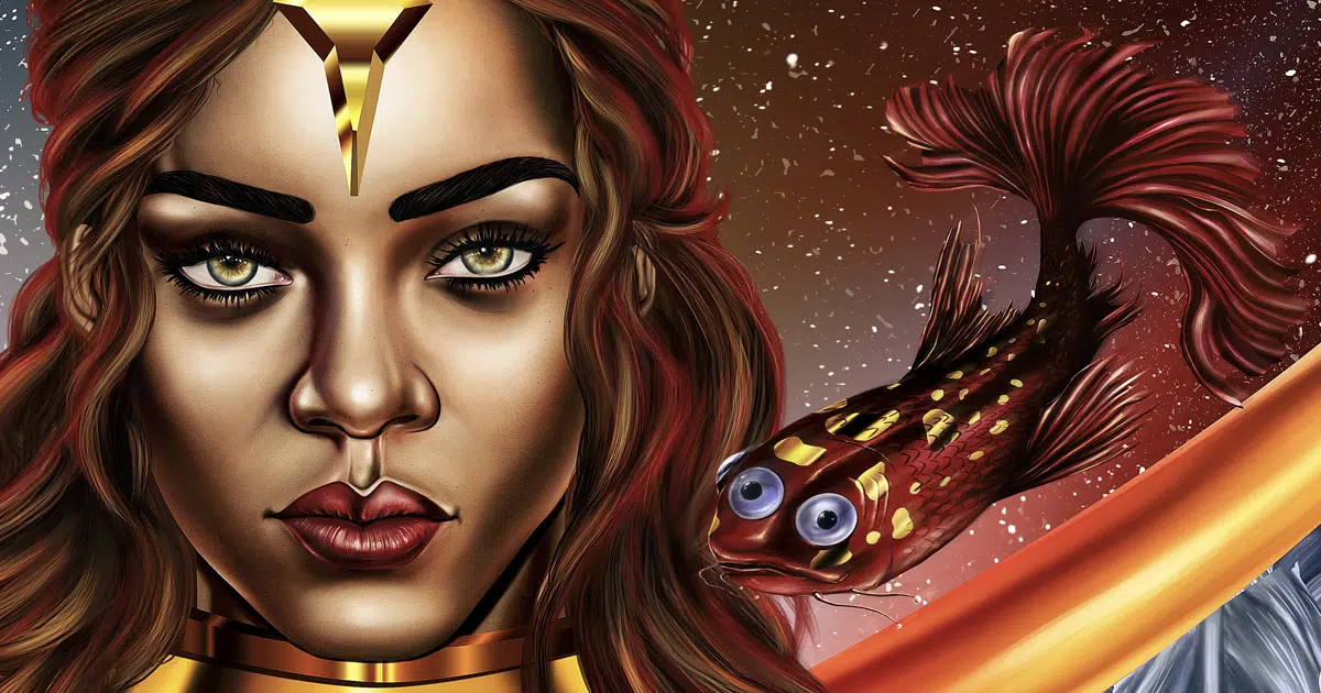 queen Rihanna artwork