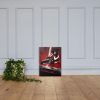 Sith red Star Wars Nike concept shoe artwork on canvas with lightsaber-inspired details