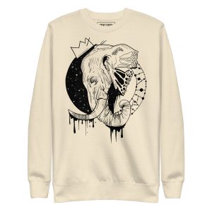 Elephant Clothes "Royal Elephant" Elephant Sweatshirt