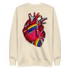 Heart Drawing "Pride Heart” Graphic Heart Sweatshirt - Image 19