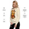 Orange Cat Sweatshirt “Magical Cat of Fortune” Cat Mom Sweatshirt - Image 6
