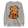 Orange Cat Sweatshirt “Magical Cat of Fortune” Cat Mom Sweatshirt - Image 9