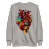 Heart Drawing "Pride Awareness Heart” Heart Sweatshirt - Image 15