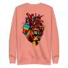 Heart Drawing "Pride Awareness Heart” Heart Sweatshirt - Image 13