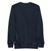 Blue Cat Drawing “Magical Cat of Fortune” Cat Sweatshirt - Image 3