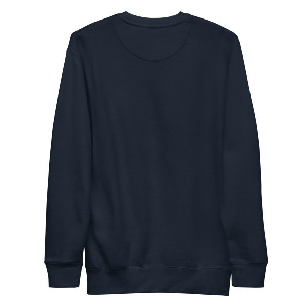 Blue Cat Drawing “Magical Cat of Fortune” Cat Sweatshirt - Image 3