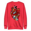 Heart Drawing “Transparent Heart” Heart Sweatshirt