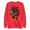Heart Drawing "Pride Awareness Heart” Heart Sweatshirt - Image 11