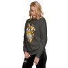 Guardian Gold Heart Drawing “Musical Heart No. 2” Heart Sweatshirt - Image 2