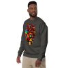 Heart Drawing "Pride Awareness Heart” Heart Sweatshirt - Image 3
