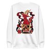 Red Cat Drawing “Magical Cat of Fortune” Cat Sweatshirt - Image 10