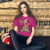 Pink Cat Shirt “Magical Cat of Fortune” Cat T-Shirt Design - Image 2