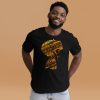 "Beautiful Mind" in Gold | Afrocentric T-shirts - UNISEX Shirts - Image 2