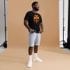 Orange and Black African Mask T-Shirt | Mask No.2, UNISEX, African Graphic Tee - Image 4