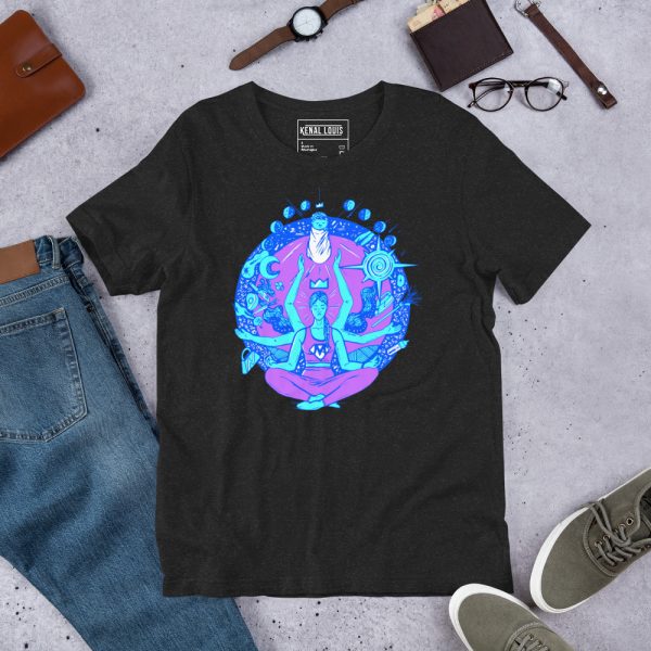 Blue Mom Shirt “Super Mom” Mom Graphic Tees - Image 2
