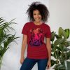 Sunset Cat Shirt “Magical Cat of Fortune” Cat T-Shirt Design - Image 2