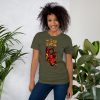 My Blood Is Royal "Melanin Heart" Afrocentric T-Shirts - Image 4