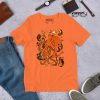 Mystical Octopus T-Shirt | Orange and Black Octopus Art Tee | Ocean Spirit Animal Shirt - Image 7