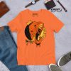 Black and Orange T-shirt "Royal Elephant" Orange Shirt - Image 3