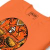 Day of the Dead Skull T-Shirt | Sugar Skull Black and Orange Tee - Image 5