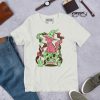 Pink Cat Shirt “Magical Cat of Fortune” Cat T-Shirt Design