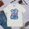 Mountain Blue Cat Shirt “Magical Cat of Fortune” Cat T-Shirt Design - Image 5